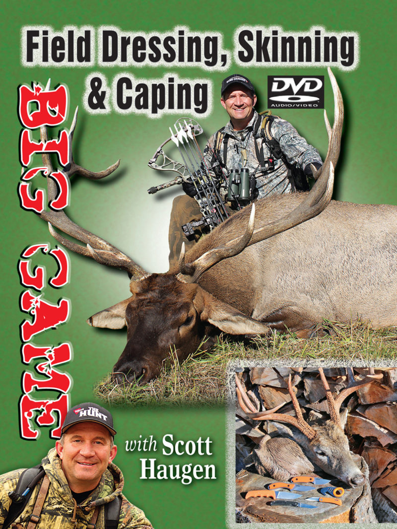 Field Dressing, Skinning & Caping Big Game DVD Scott Haugen